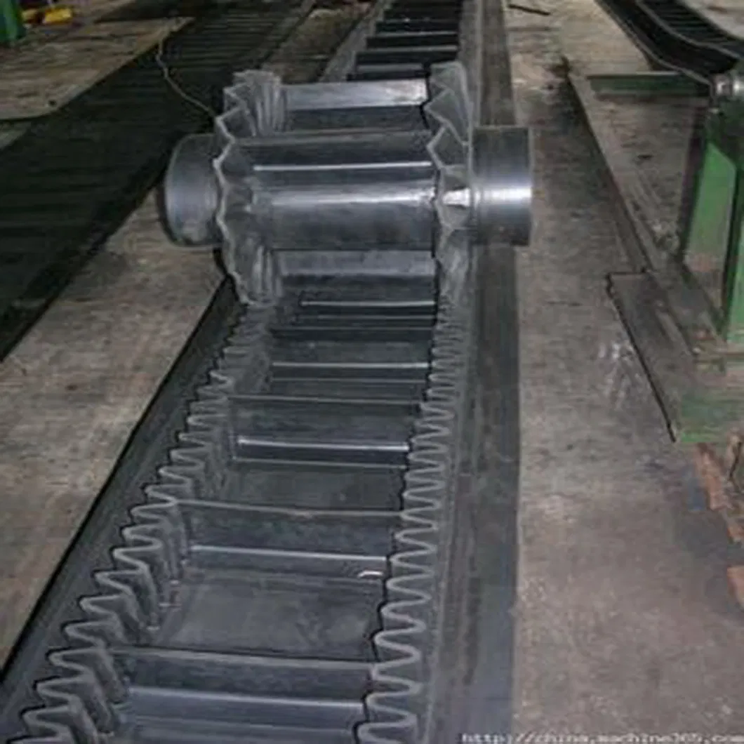Large Carrying Capacity Sidewall Cleated Conveyor Belt