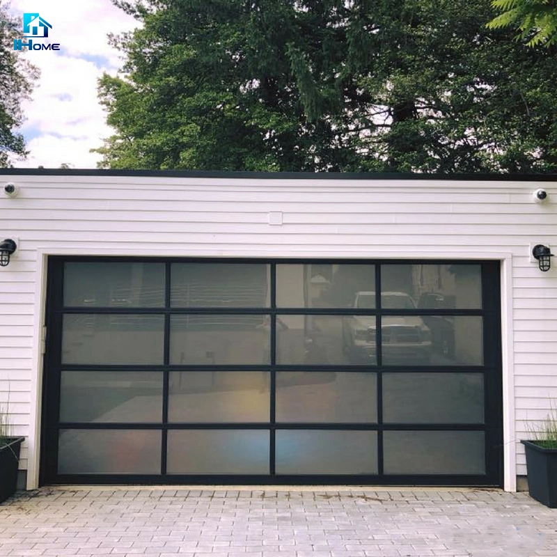 Glass Garage Door Aluminum Panel Profile for Full View Garage Door