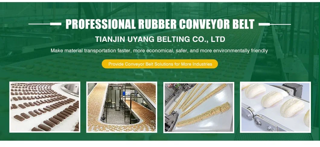 Food Processing Light Duty Industrial White PU Conveyor Belt for Baked Goods