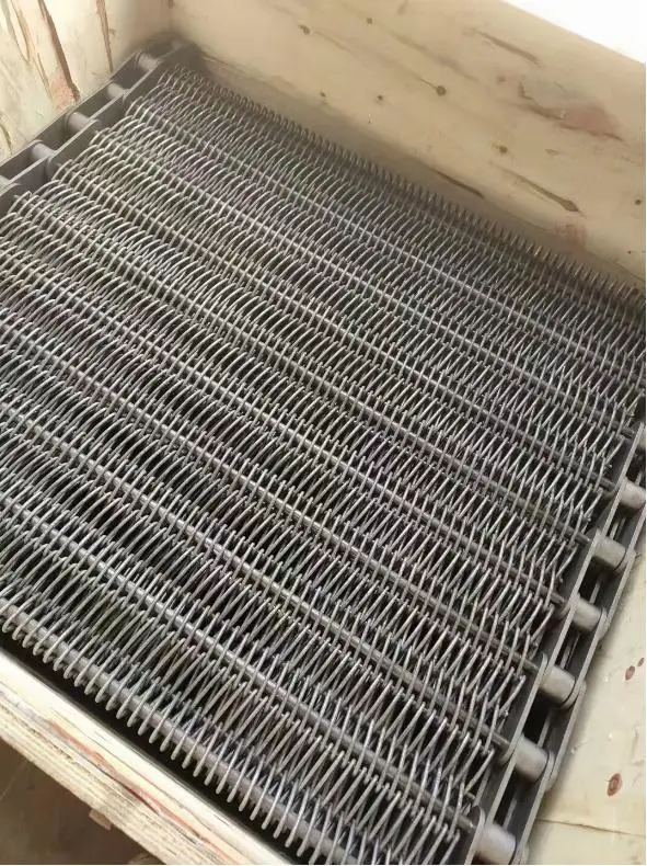 304 316 Stainless Steel Wire Mesh Chain Link Conveyor Belt Metal Mesh Conveyor Belt