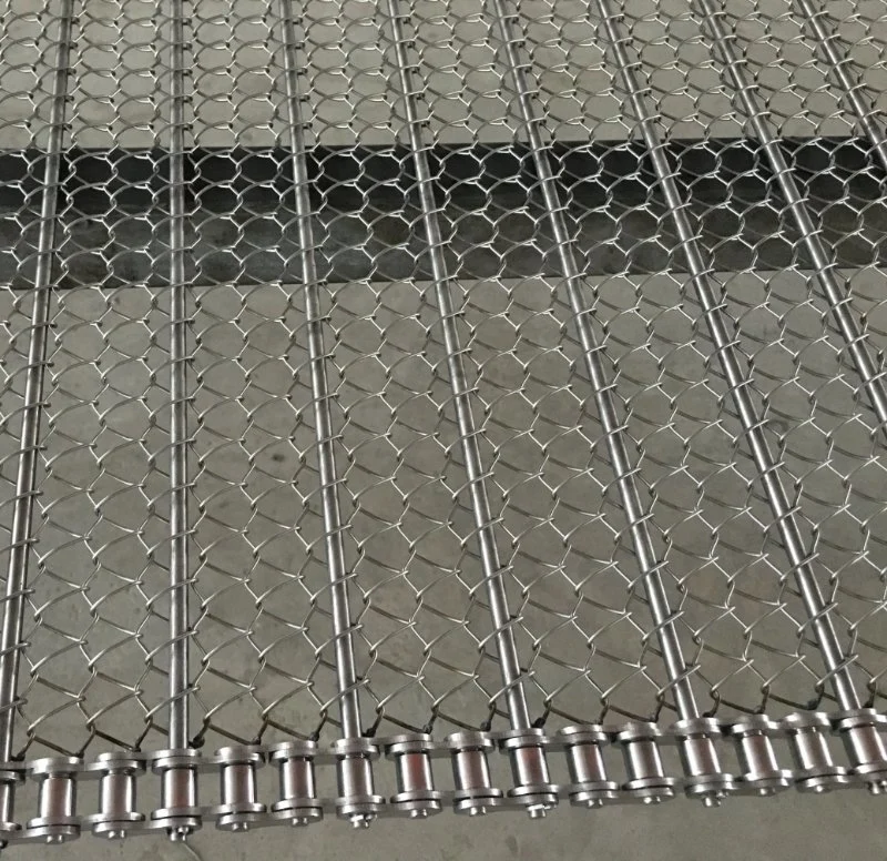Spiral Wire Mesh Belts, Ss Conveyor Belt, Metal Chain Belt