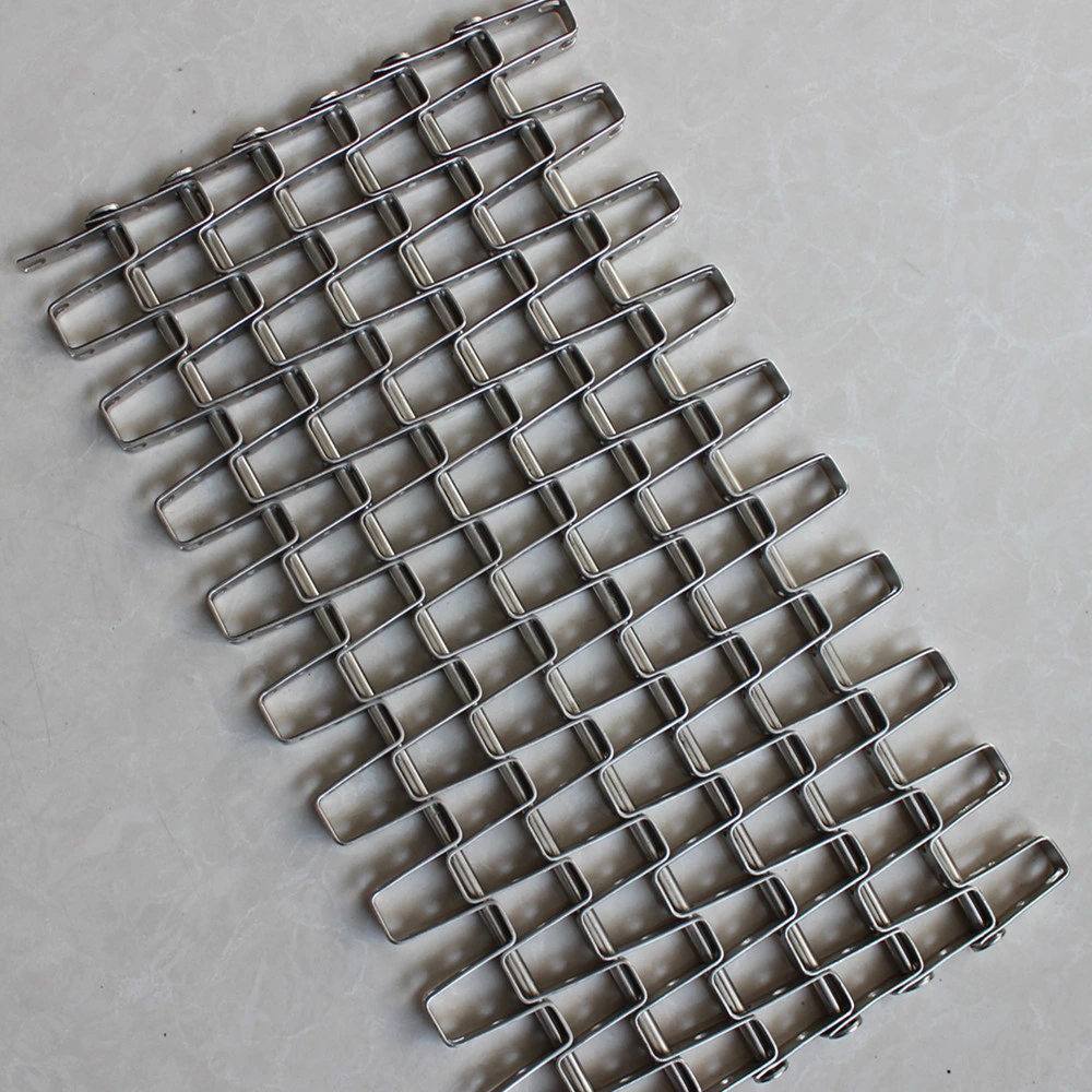 SUS304 Welded Edge Flat Wire Belt for Tunnel Oven