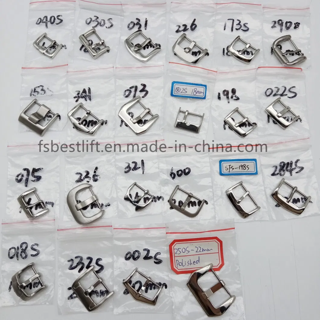 `Metal Solid Buckle Tab Stainless Steel Buckle