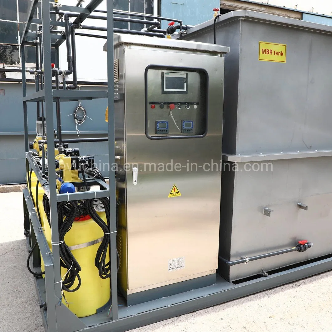 Industrial Mbr/Mbbr Intergrated Sewage Treatment Plant Machine for Food Machinery Slaughtering Processing Wastewater/Sewage/Effluent/Black/Grey Water Treatment