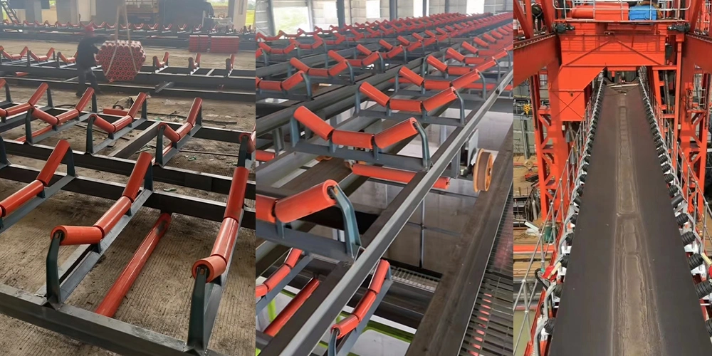 Customized Small Industrial Conveyor System with Side Wall Belt Conveyor