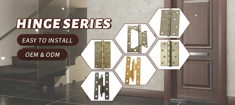 Brass Hinge Pure Copper Hardware Copper Folding Cabinet Door Hinge Furniture Hinges