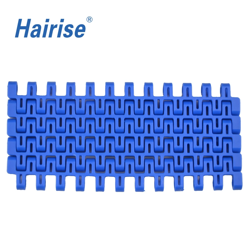 Hairise 7120 Flush Grid Small Pitch Conveyor Belt with CE Used for Package &amp; Logistic Industry