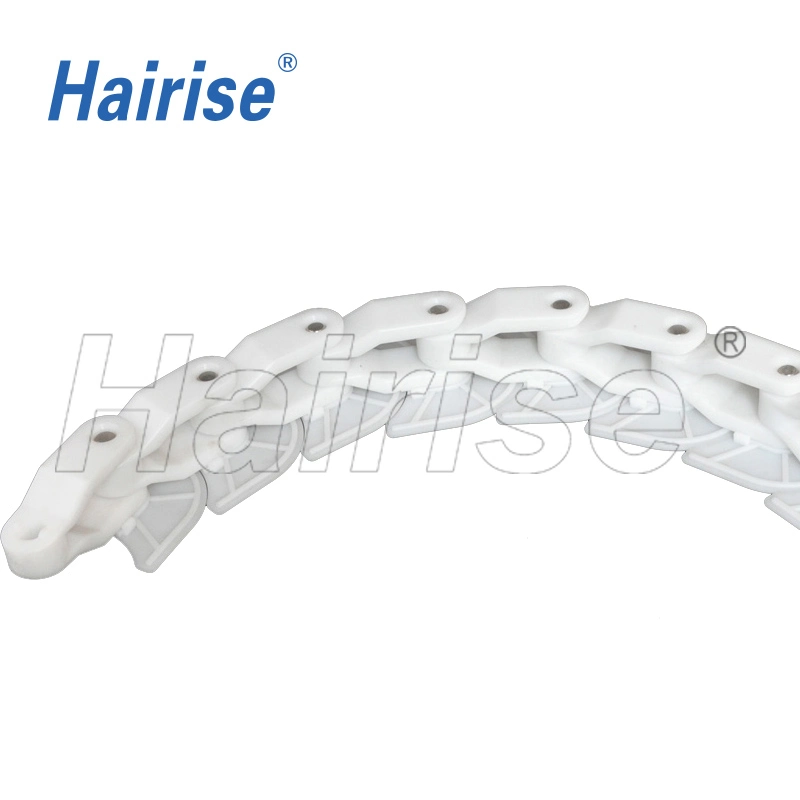 Popular Har1610 Series Material POM/PP Flexible Overhead Conveyor Chain Wtih ISO Certificate