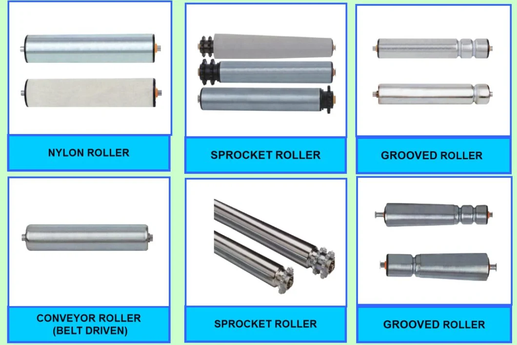 Steel PVC Nylon Ss Light Duty Sprocket Roller with Steel Tooth for Conveyor System