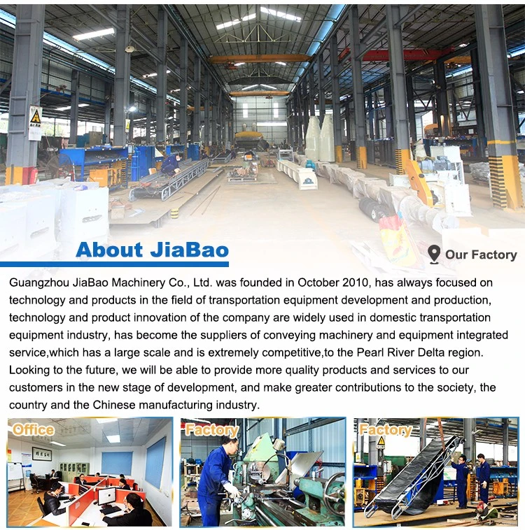 Factory Customized High Quality Adjustable Inclined Rubber Belt Conveyor