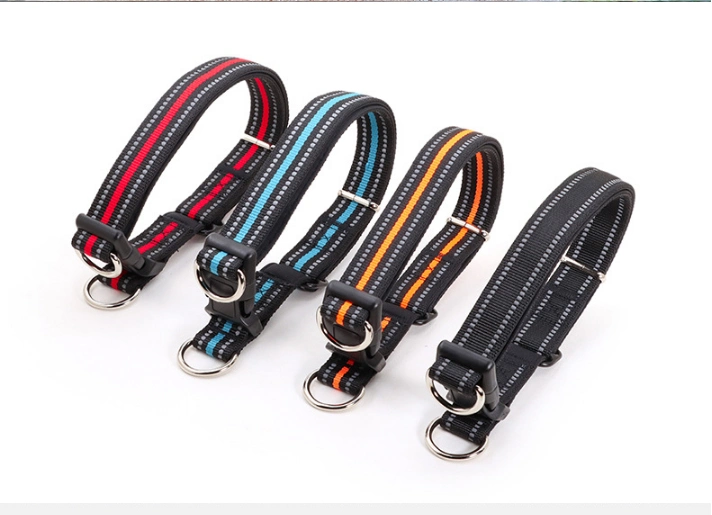 Pet Supplies Big Dog Collar Double D Ring Dog Collar