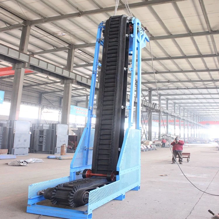 Factory Fire Resistant Grain Transport Rubber Price Belting Sidewall Belt Conveyor System