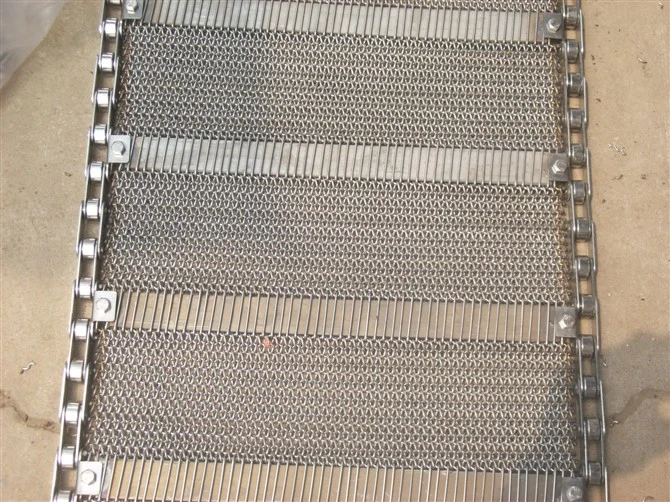 Stainless Steel Wire Mesh Universal Weave Metal Conveyor Belts, Transmission Belt, V Belt Blance Mesh Belt for Food Industry