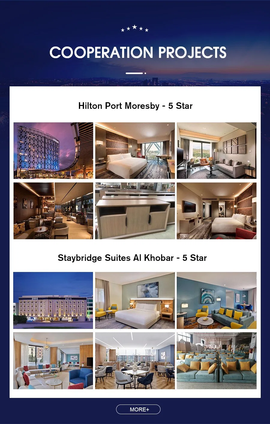 Dubai Beach Resort Hospitality 5 Star Bedroom Sets Modern King Bed Luxury Guest Room Suite Wooden Hotel Furniture