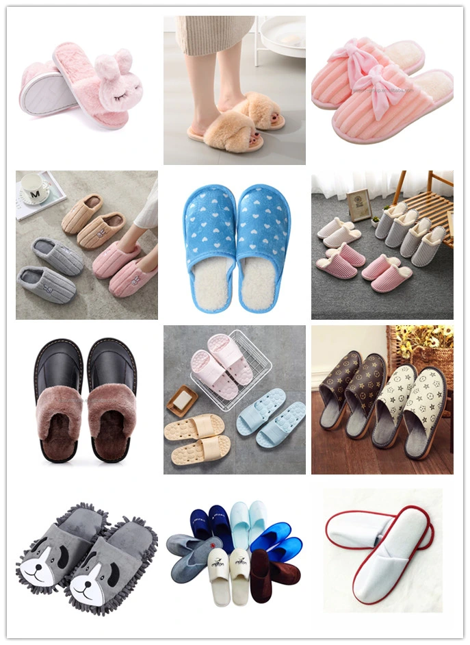 Fuzzy Bed Slippers Fur Slippers Kids Linen Slippers Luxury Slippers