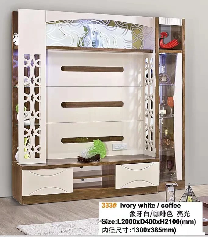 New Design Light Luxury TV Wall Unit Modern TV Stand Cabinet