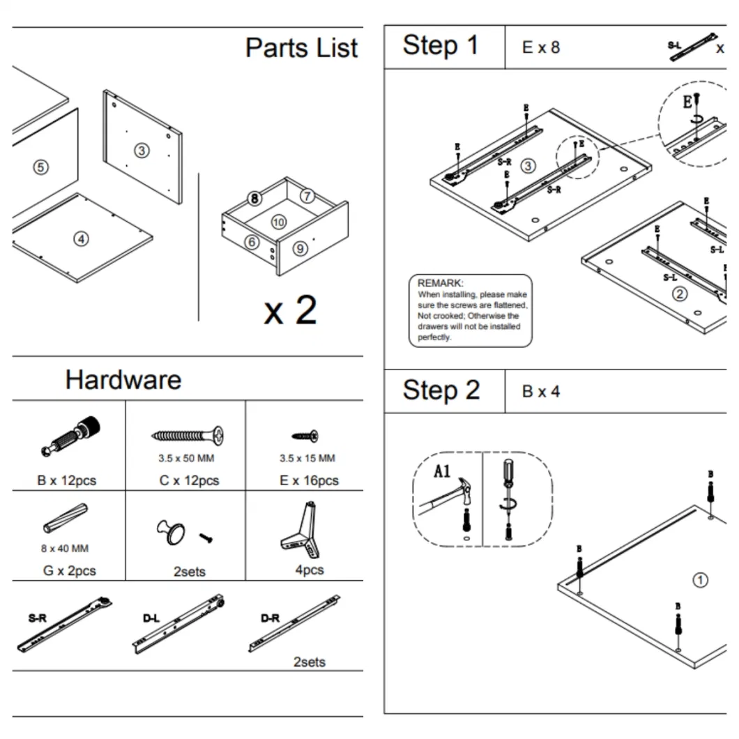 Modern OEM ODM Support Customization MDF Oak Nice Design Wooden Home Furniture Bedroom Sets