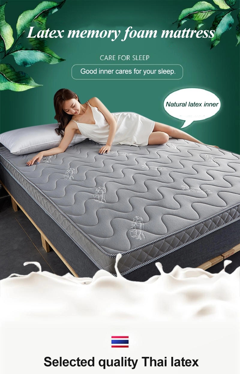 Student Bed Mattress Easy to Carry Portable Skin Friendly Gel Mattress Double