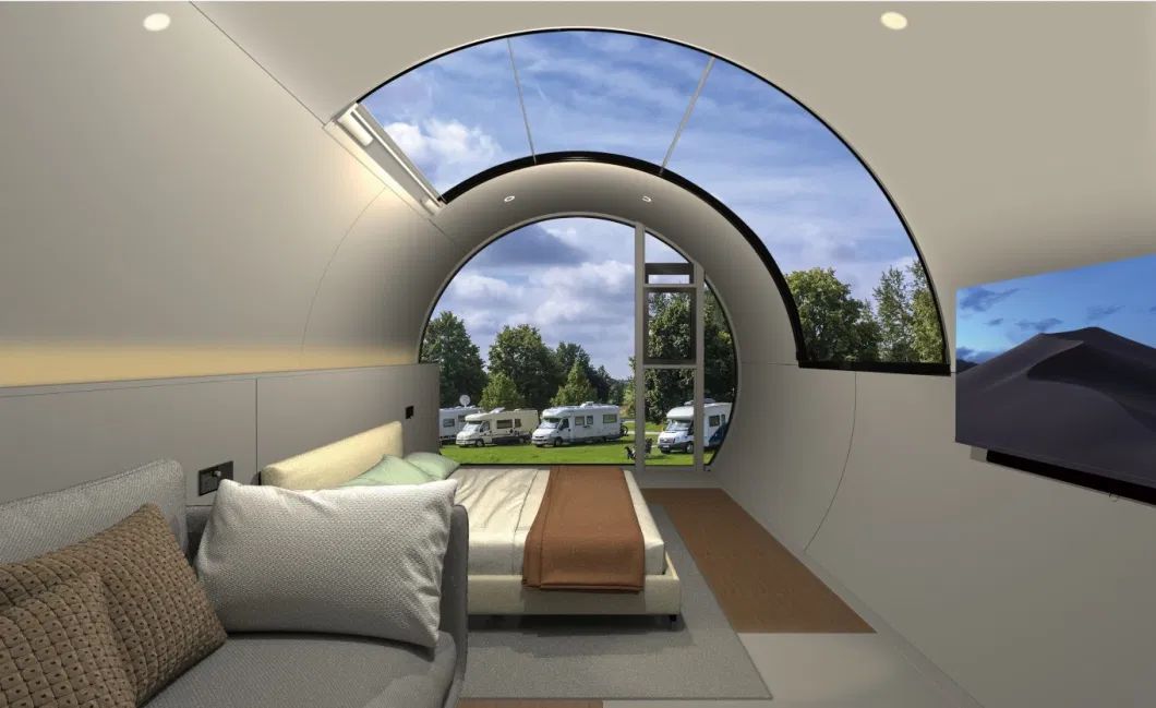 Prefab Portable Space Capsule House with Bathroom