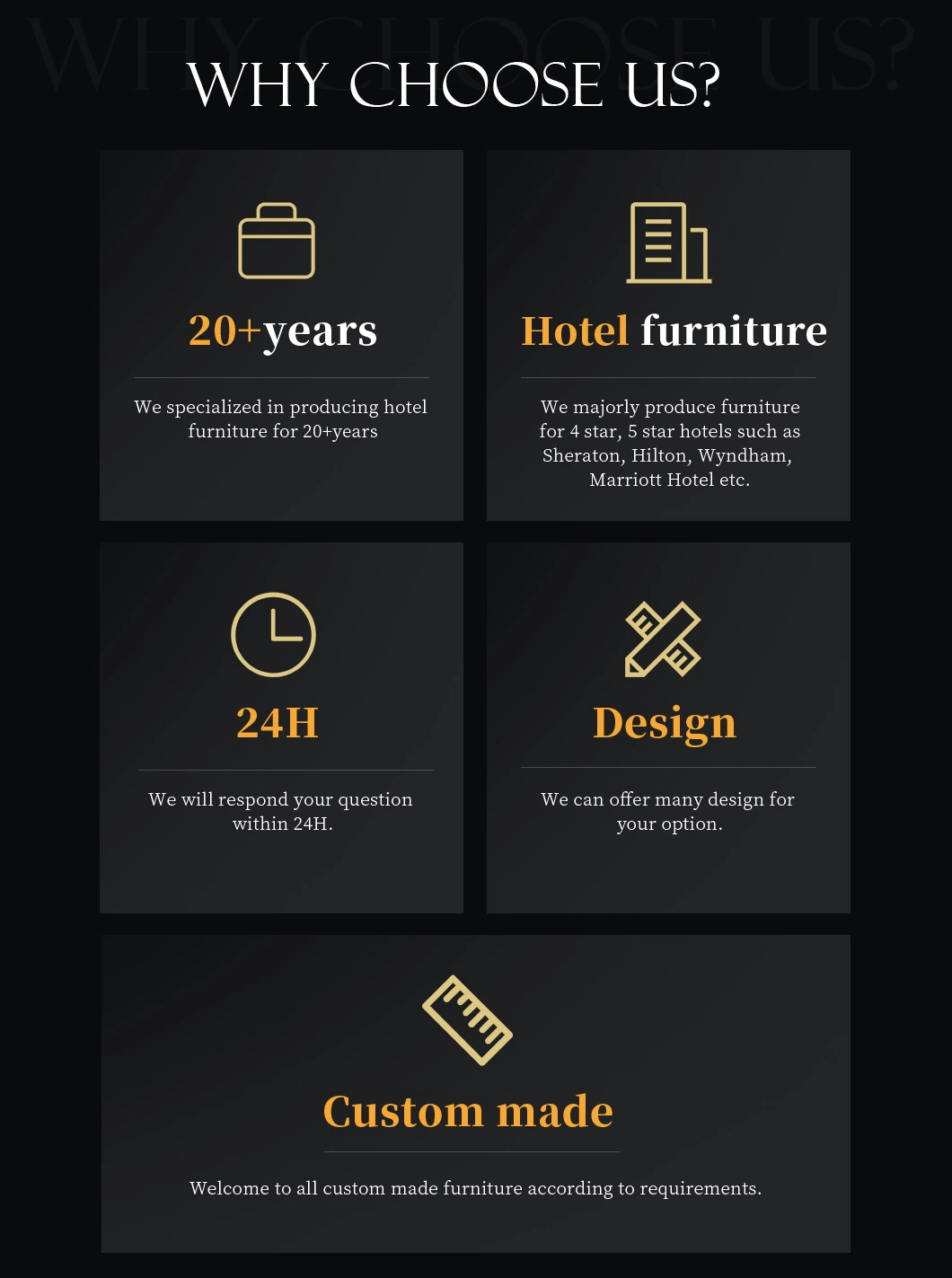 European Style Professional Manufacturer Modern Holiday Inn Hotel Bedroom Set Furniture