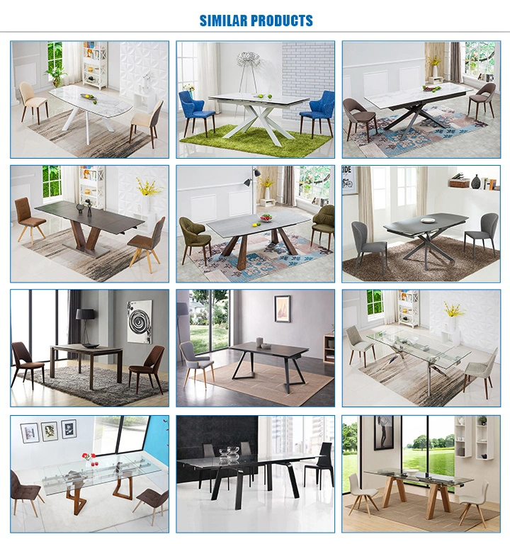 Custom Modern Living Room Furniture Extendable Dining Table