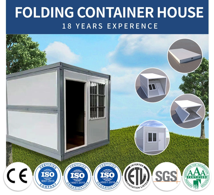 Complete Cargo Large Bedroom Container House Frame Steel Folding Container House