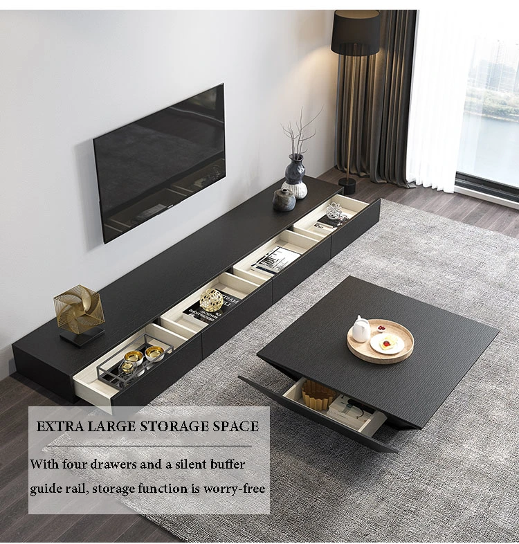 Square Modern Luxury Living Room Coffee Table