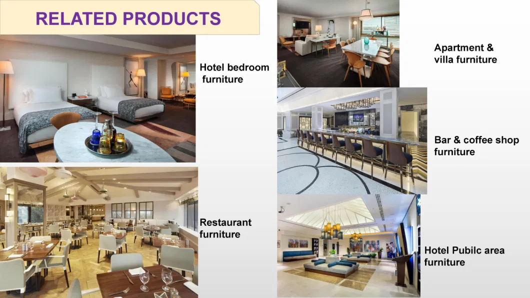 Modern 5 Star Resort Hilton Hotel Furniture for Europe Saudi Arabia