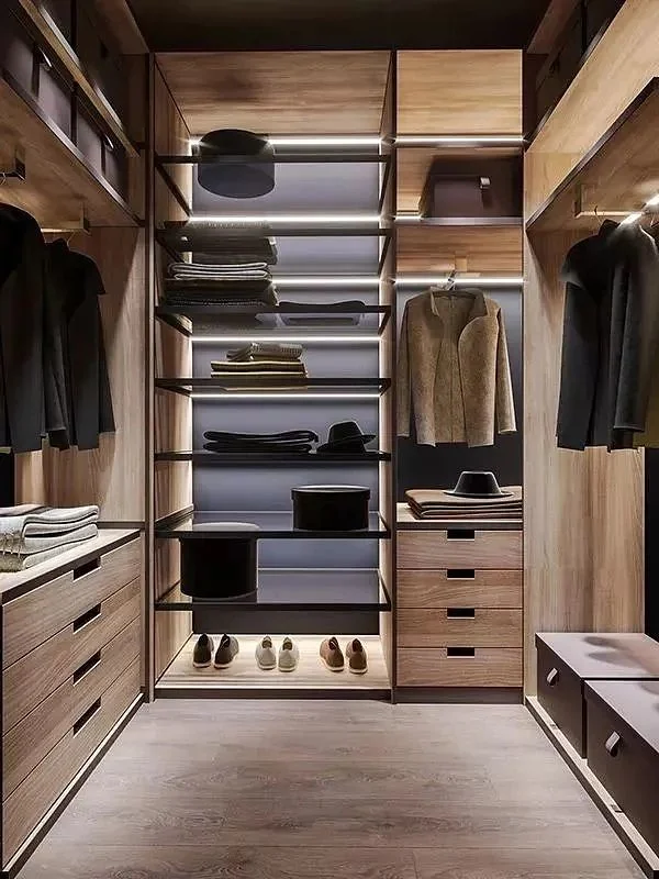 Bedroom Furniture Modular Slate Custom Modern Design Walk in The Closet