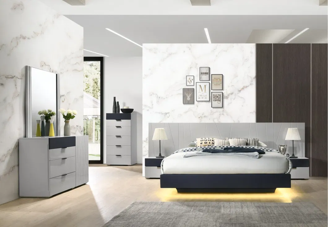 Nova Configurable Modular Bedroom Set Top Seller Modern Double Bed Bedroom Furniture