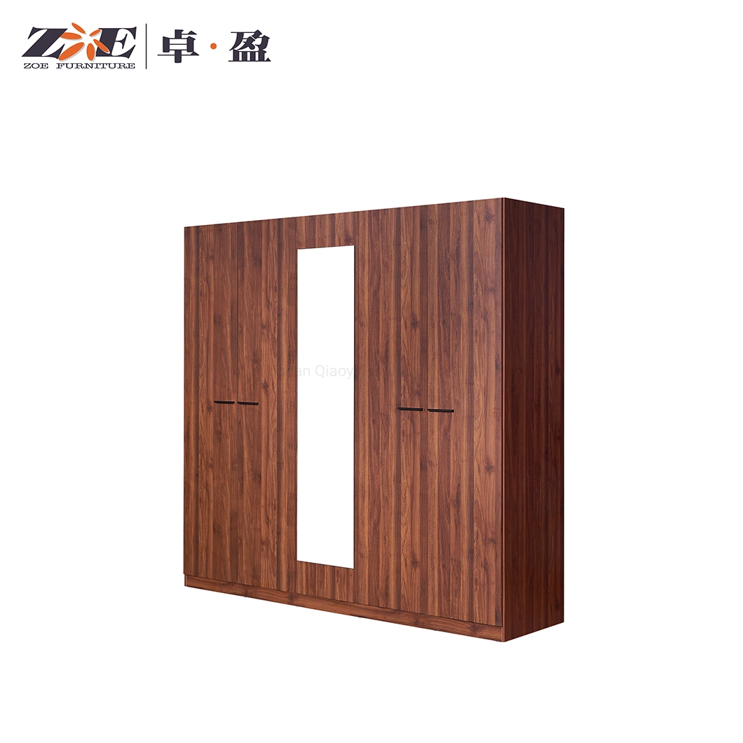 Custom Made Bedroom Wood Built in Wardrobe Storage Cabinet Closets Set Furniture Design Modern Clothes Walk in Closet Wardrobe