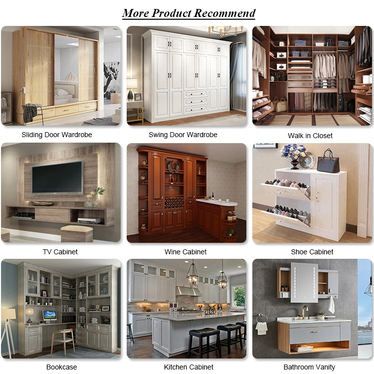 Factory Price Modern House Hotel Dressing Room Furnitures Design Cheap Bedroom Walk in Closet Storage Wardrobe