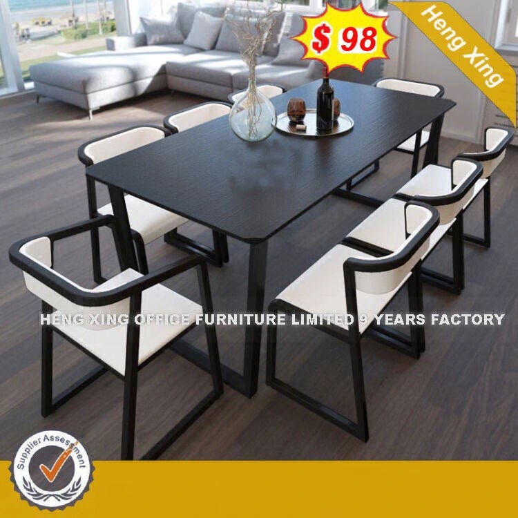 Modern Home Hotel School Bedroom Restaurant Apartment Table Set Wooden Marble Dining Furniture