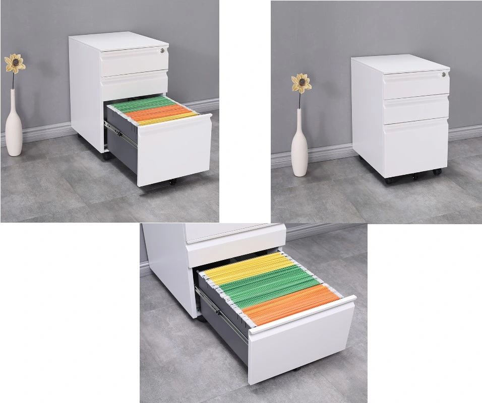 Environmental Powder Coating Advanced Technology Office Furniture with Drawers