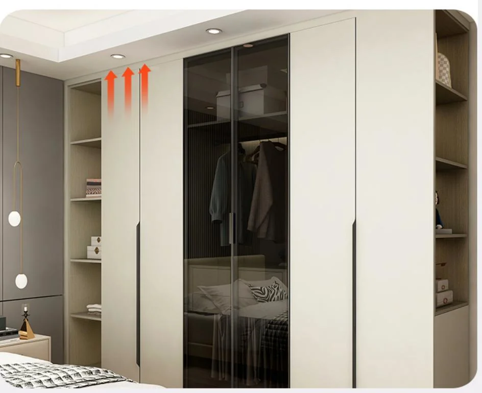 New 4 Door Modern Closet Bedroom Wardrobes Cabinet India Online