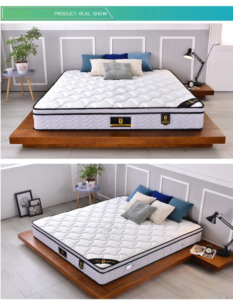 Best Quality Spring Hotel King Bed Foam Mattress for Bedroom Set