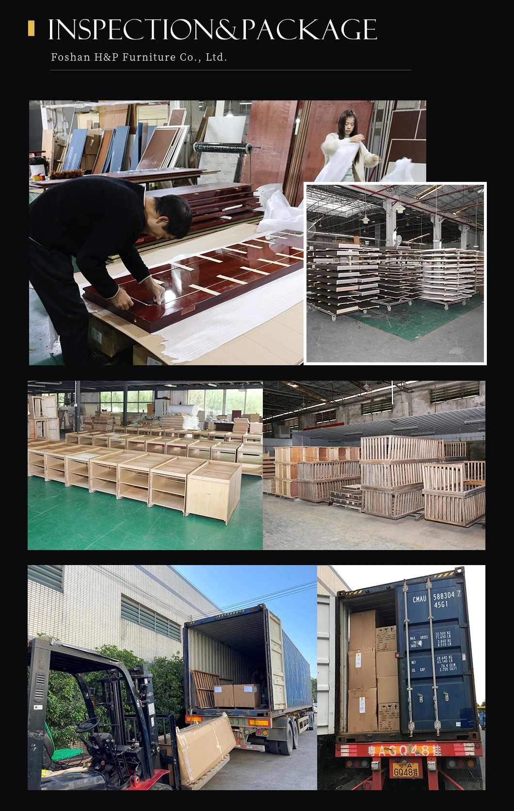 Foshan Factory Professional Custom Boutique 5 Star Hotel Solid Wood Bedroom Furniture