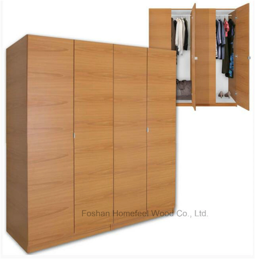 Wholesale Modern MDF Bedroom Wardrobe Closet Furniture (HF-WC031)