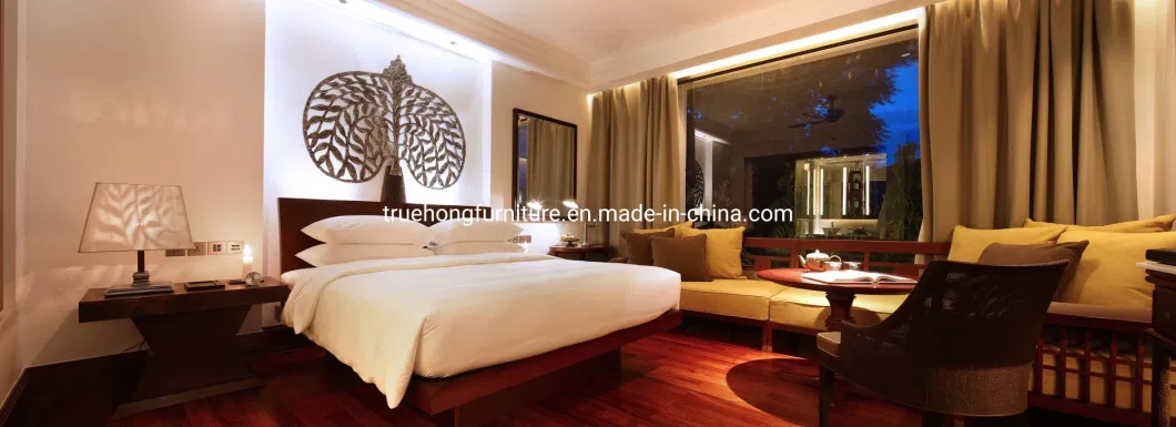 Hotel Walnut Color Bedroom Set Professional Customized Hotel Furniture Modern Hotel Room Furniture