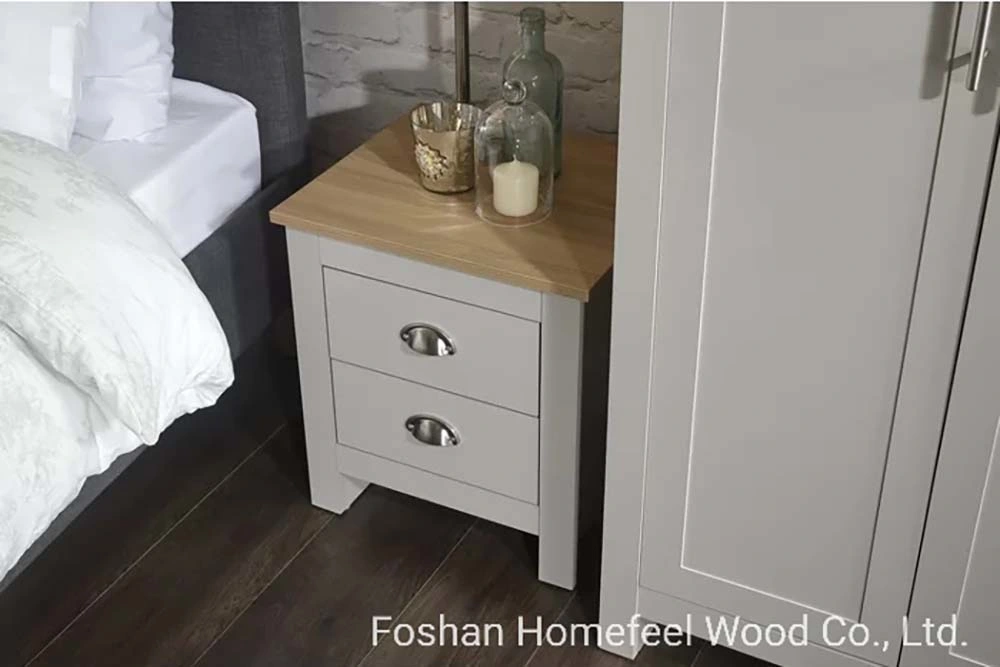 Factory Direct Sale Modern Home Bedroom Wooden Wardrobe Home Furniture (HF-WF037)
