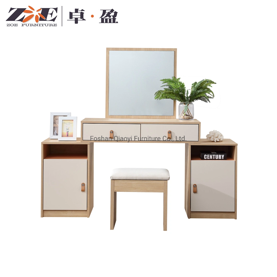 Chinese Factory Direct Modern Design Home Bedroom Set MDF Wood Furniture