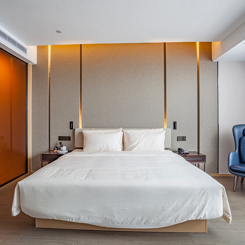 Yvt Wholesale Factory Price 5 Star Hotel Home Luxury Modern Design Wooden Bedroom Furniture Set