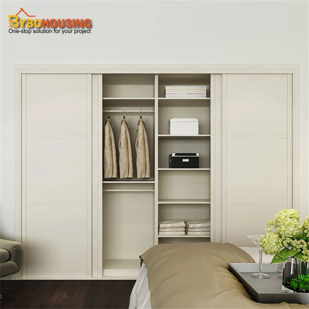 Bedroom Furniture Modular Wooden Custom Modern Design Walk in Closet Wardrobes