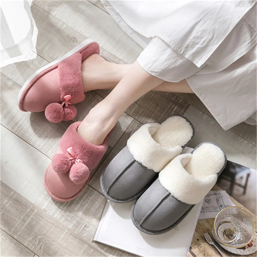 Felted Wool Slippers Luxury Slippers Fuzzy Bed Slipper