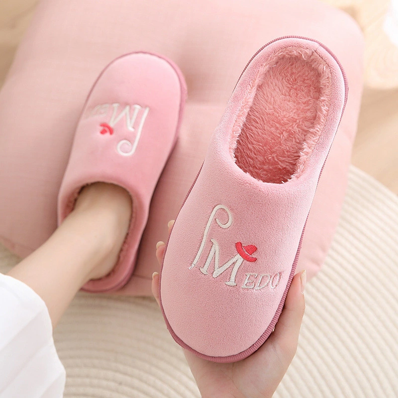 Leather Slippers for Men Pink Slippers Linen Slippers Bed Slippers