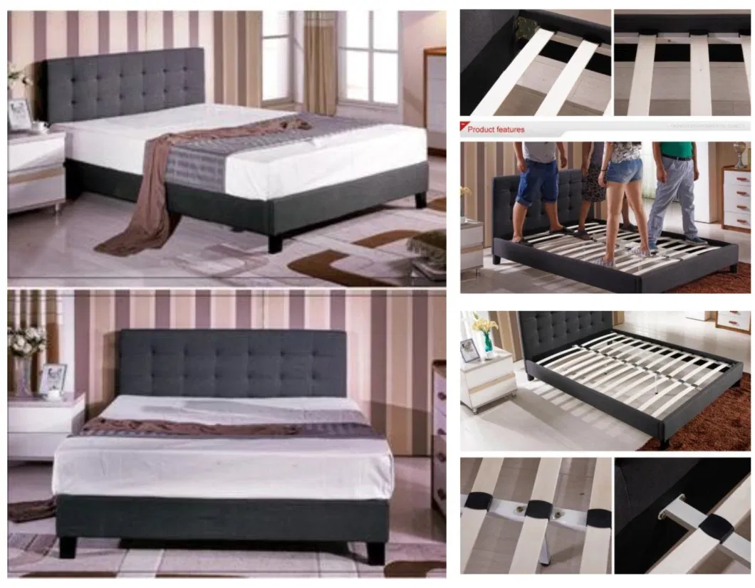 China Wholesale Synthetic Leather Factory Prices Modern Bedroom Furniture