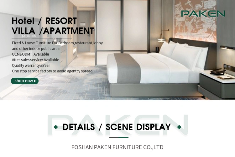 Foshan Suppliers Royal Hilton Hotel Room Furniture Sets 5 Star Modern