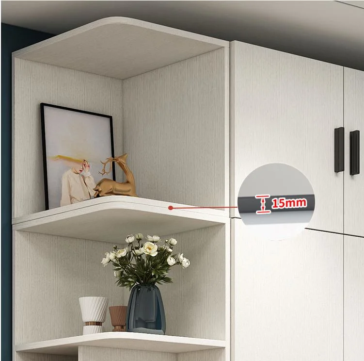 L-Shaped Corner Wardrobe 90 Degree Household Bedroom Fitted Wardrobes