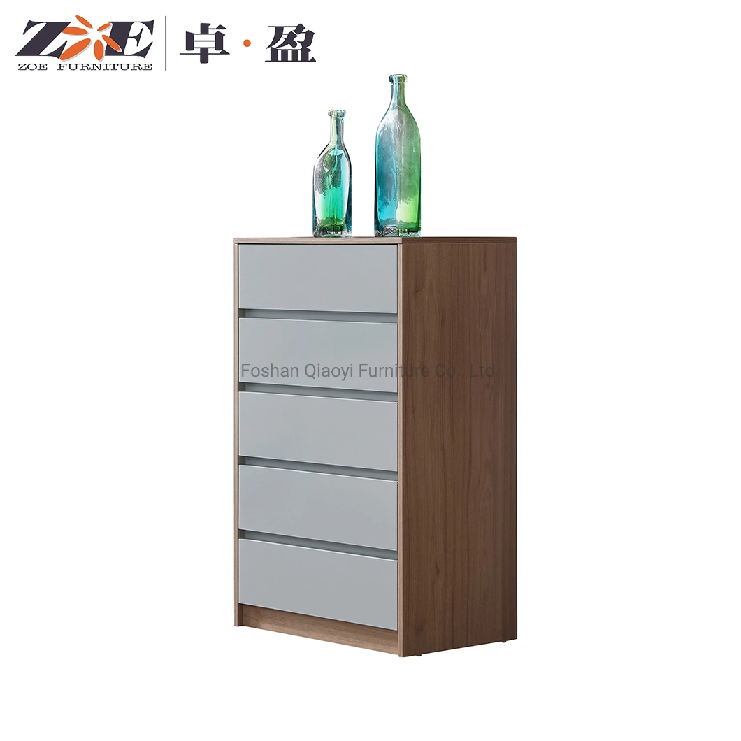 Factory Direct Sale Luxurious MDF Wood Finishing Bedroom Set Italian Modern Home Furniture