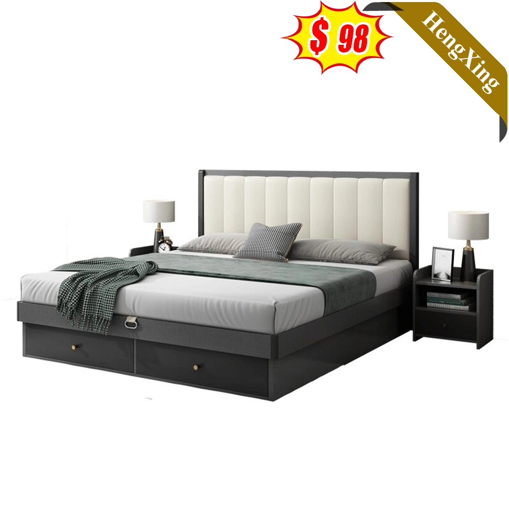 Hot Selling King Size Bedroom Set High Gloss Bedroom Furniture Modern Design Storage with Nights Bedroom Set